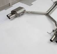 High performance 304 stainless steel sand blast Audi S4 B9 ...