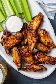 Dry Rub Air Fryer Chicken Wings Recipe In 2020 Air Fryer Chicken Slow Cooker Chicken Wings Cooking Chicken Wings