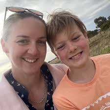 Donating school supplies to those in need