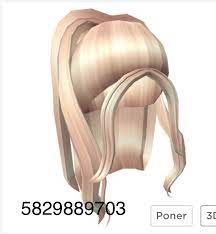 Blonde Hair Bloxburg Hair Codes Hair Codes Roblox Hair Codes