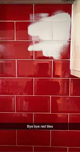 90s red kitchen tiles
