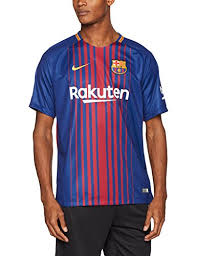 The fc barcelona 2019/20 stadium home jersey features team details on highly breathable fabric to help keep you cool and dry on the field or in the stands cheering for your team. Nike Men S Fc Barcelona Ss Home Stadium Jersey Men 847255 456 Buy Online In Grenada At Grenada Desertcart Com Productid 64250283
