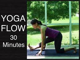 These gentle stretches and movements will wake up the entire body. 30 Minute Vinyasa Flow Yoga Class Vinyasa Flow Yoga Yoga Flow Vinyasa Flow