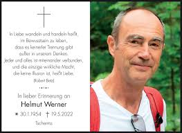 Helmut Werner, Meran