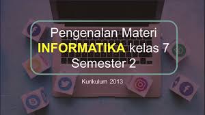 Bab 7 sistem organisasi kehidupan; Pengenalan Materi Informatika Kelas 7 Semester 2 Youtube