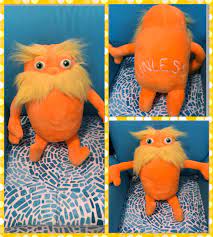 The Lorax Stuffed Animal Dinosaur Stuffed Animal Animals Crafts