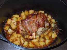 Recette Jarret De Veau Au Four Notee 4 2 5 Jarret De Veau Plats Mijotes Recettes De Cuisine