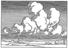Stunning charcoal drawings mimic ominous skies. Cloud Drawing Cloud Tattoo Cloud Illustration