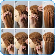Now begin making the braids by doing a cross of middle section on side one and taking in the other side to lock it. Amazon Com Hairstyle Tutorials For Girls Appstore For Android