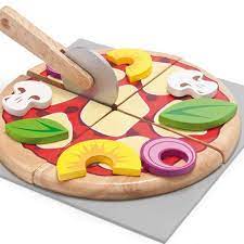 Wooden Pizza Set By Hotaling Imports Muebles De Jardin Para Ninos Cocina De Juego Para Ninos Planos De Juguetes De Madera