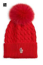 The Gift Guide Moncler Grenoble Cable Knit Wool Fox Fur Pom Pom Hat Fur Pom Pom Hat Fur Pom Pom Hat Designs