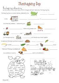 Thanksgiving is a very american holiday. 66 Free Thanksgiving Worksheets