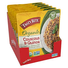 Add the millet or quinoa and toast over low heat, stirring, until it becomes toasty (7 minutes for millet, 8 or 9 for quinoa). Amazon Com Tasty Bite Couscous And Quinoa Microwaveable Ready To Eat Entree 8 6 Count 52 8 Oz Grocery Gourmet Food