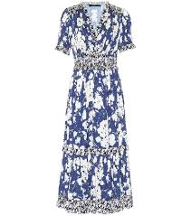 Polo Ralph Lauren Mixed Floral Satin Midi Dress In Blue Modesens Quick view, lauren ralph lauren jasper flora print dress, multi. mixed floral satin midi dress in blue