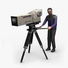 Tv Cameraman Camera 3d Model Ad Cameraman Tv Amp Model In 2020 Low Poly 3d Models 3d Model Best Resume Template
