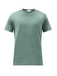 Our work shirts for men offer durability, style & comfort all in one. Sunspel Pima Cotton Jersey T Shirt Mens Dark Green Editorialist