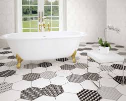 With a few small tricks, you can. Annabelle Decor Pattern Hexagon Porcelain Tile Luxury Tiles