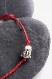 Bracelet Porte Bonheur Rouge Tete De Bouddha Argentee Cordon Etsy Bracelet Porte Bonheur Bracelet Fil Porte Bonheur
