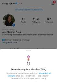 At first, you might think that you are blocked, but there are some other reasons that you have seen that error. Jane Manchun Wong On Twitter Instagram Continues Working On Account Memorialization Adds This Sheet Of Remembering User The Link In This Sheet Brings Us To Instagram S Help Center Page On This Topic