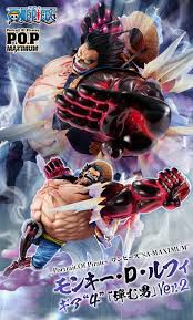 One piece luffy gear 1 2 3 4. Pop Maximum Luffy Gear 4 Bound Man Ver 2