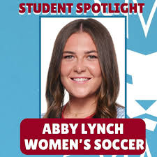 ✨Meet Abby Lynch✨our women's soccer team nominee for outstanding  achievement both