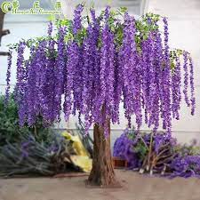 Purple Wisteria Blossoms Fake Tree Wedding Planner Artificial Flower Arrangements China Ha Artificial Flower Arrangements Purple Wisteria Flower Arrangements