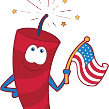 Welcome to my creatables shop! 4th Of July Clipart Fireworks