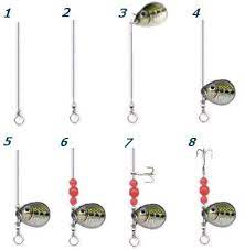 Instructions For Making Wire Fishing Baits Such As Spinnerbaits Diy Fishing Lures Homemade Fishing Lures Trout Fishing Tips