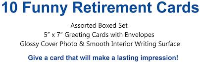Designing retirement card templates are made easy in canva! Amazon Com Ready For Retirement 10 Boxed Retirement Cards With Envelopes Assorted Comic Congratulations Ac3107rtg B1x10 Office Products