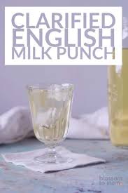 Pin By Cathy Van Houtte Click On Recipes In 2020 Milk Punch Recipe Milk Punch Cocktails