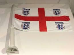 Logo for the summer soccer championship. England National Team Soccer Flags For Sale Ebay