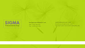 No physical item is sent. Green Interior Design Business Card Template Postermywall