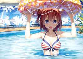 Search, discover and share your favorite pool anime gifs. Girl Swimming Anime Wallpapers Wallpaper Cave