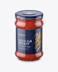 Clear Glass Jar With Meat Sauce Mockup High Angle Shot In Jar Mockups On Yellow Images Object Mockups Mockup Free Psd Mockup Free Download Free Psd Mockups Templates