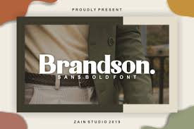Lot of the modern sans serif fonts feature character edges that are more rounded and/or sharp while, at the same time, being both precise and direct in nature. Brandson Font In Fonts On Yellow Images Creative Store