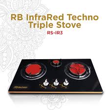 Daftar harga kompor sanken 3 tungku terbaru juli 2021. Rb Infra Red Techno Triple Stove Kompor 3 Tungku Hemat Gas 45 Rbshop
