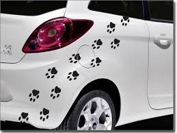Autoaufkleber Tierpfoten Auto Aufkleber Aufkleber Und Autos