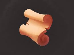 Scroll Icon Game Icon Casual Art Game Item