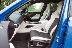 While it doesn't offer the same more powerful engine options, and the back seat and cargo space are much smaller, it has an even nicer interior dressed in more. Jaguar F Pace Svr Interior Autocar