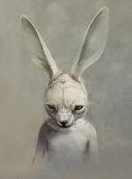 Pin By Emre Demiraslan On Digital Painting Scary Art Rabbit Art Art