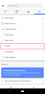 Go to your personal page and find the post with the photo you want to delete. How To Find Post Drafts In The Facebook App On Android
