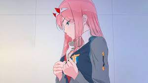 72 top pink anime wallpapers , carefully selected images for you that start with p letter. Desktop Wallpaper Anime Girl Pink Hair Beautiful Artwork Zero Two Hd Image Picture Background 5bf59b