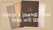 8 things to consider when choosing your journal cover