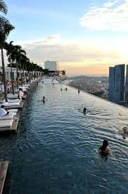 Infinity Pool At Marina Bay Sands Hotel Singapore Sands Hotel Singapore Places To Travel