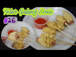 Cek resep telur gulung sehat di bawah ini, ya! Telur Gulung Sosis 26 Youtube