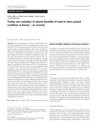 Terletak di bagian luar biji dan melapisi seluruh bagian biji. Pdf Testing And Evaluation Of Natural Durability Of Wood In Above Ground Conditions In Europe An Overview