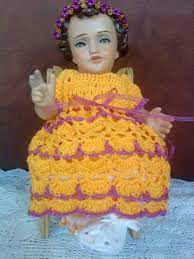 Crochet Vestido Nino Dios Nino Dios Vestido Ninos De Dios Trajes De Nino Dios