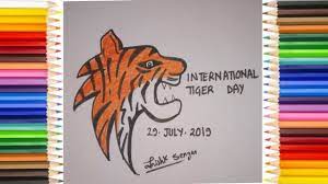 Like drawing blood was officially released in the u.s. Drawing On International Tiger S Day Ll International Tiger Day Drawing Ll Poster On Save Tigers Ll Youtube
