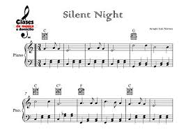 This is a challenging key for a beginner piano player and so i have kept the left hand very simple. Amazon Com Silent Night Sheet Music For Piano Easy Instrumental Version Sheet Music For Piano 1 Book 4 Ebook Narvaez Perez Luis Enrique Kindle Store