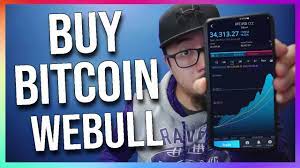 How to add money to a new account with initial deposit from a bank. How To Buy Bitcoin On Webull App Crypto On Webull Youtube